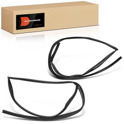2X Channel Weatherstrip Seal Front Glass Run Window for Chevy G10 G20 (1971–1995)