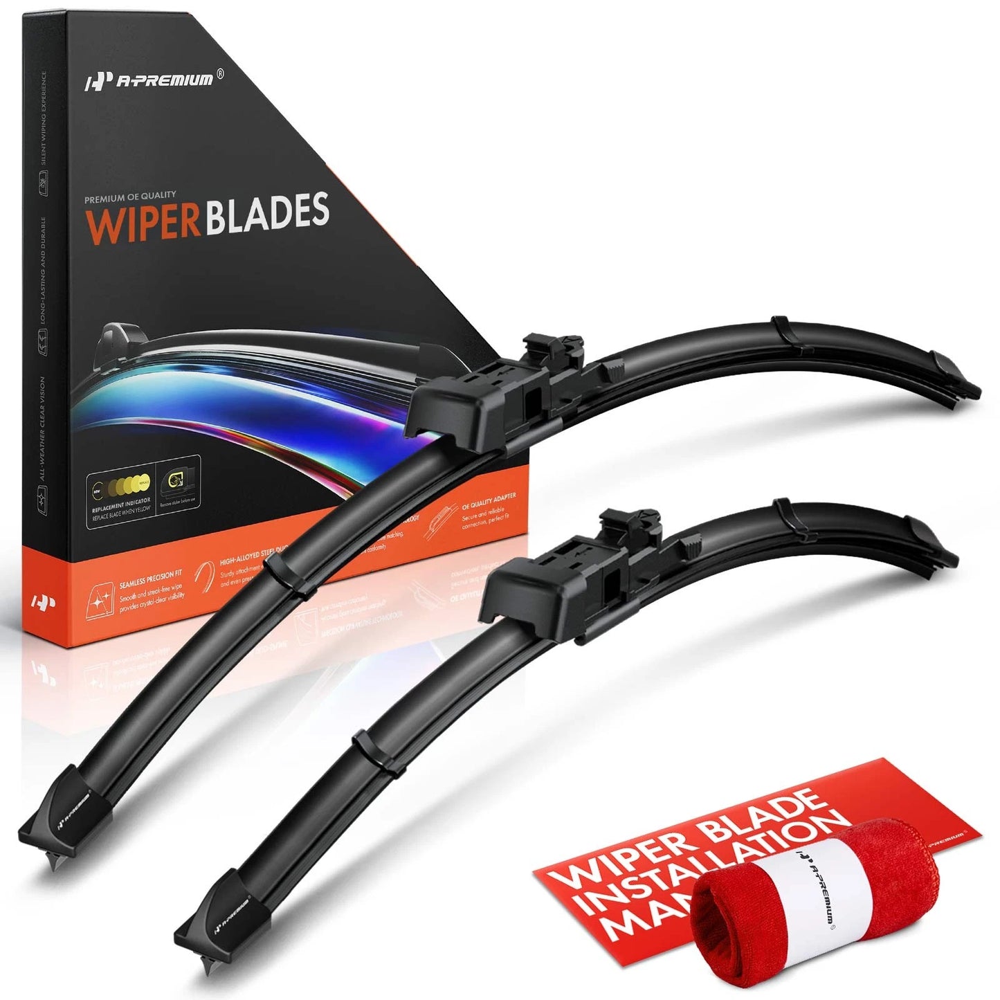 2X Front Wiper Blades for Chevy Colorado GMC Canyon (2015–2018)