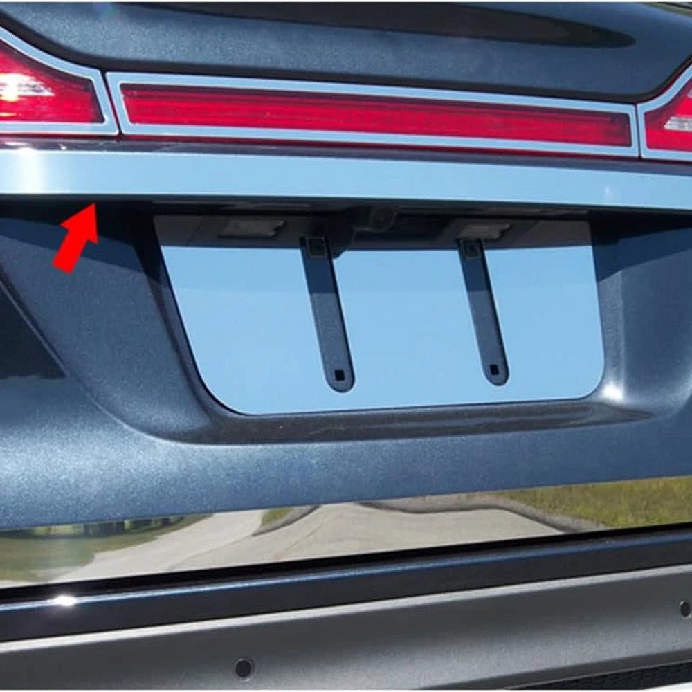 License Trim Stainless 1 3/8 in for Lincoln MKC (2015–2018)