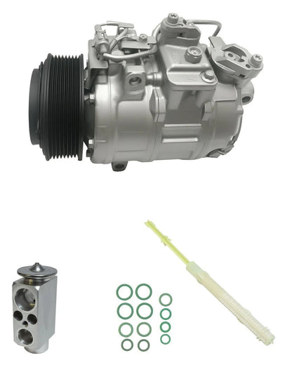A C Compressor Kit Replacement for BMW X5 3.0L Turbo (2016–2016)