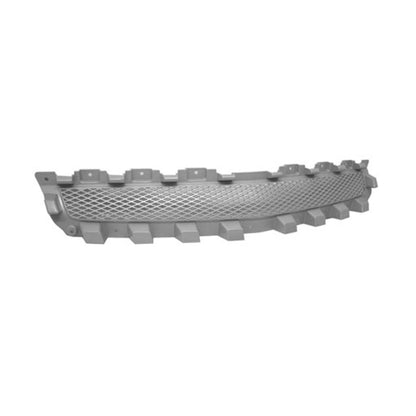 Replacement Silver Plastic Front Upper Grille For 2008-2012 Chevrolet Malibu