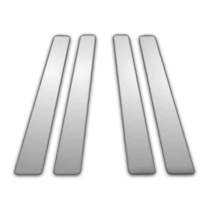 4Pc Chrome Pillar Post Covers for 93-99 Mercedes C Class - P4205