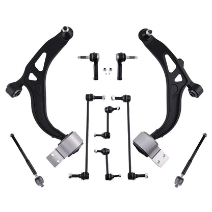 10x Front Lower Control Arms Kit and Rear Sway Bar Links for 2011–2019 Ford Explorer