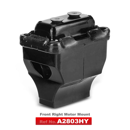 3X Engine Motor & Trans Mount for Chevy Cavalier Pontiac Sunfire (1995–2002)