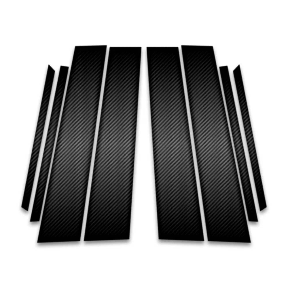 8pc Carbon Fiber Pillar Post Covers for 2018-2024 GMC Terrain