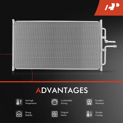 A/C Condenser for Chevy C1500 GMC C2500 (1988–1990)
