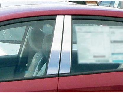 4pc. Luxury FX Chrome Pillar Post Trim for 2010-2013 Kia Forte