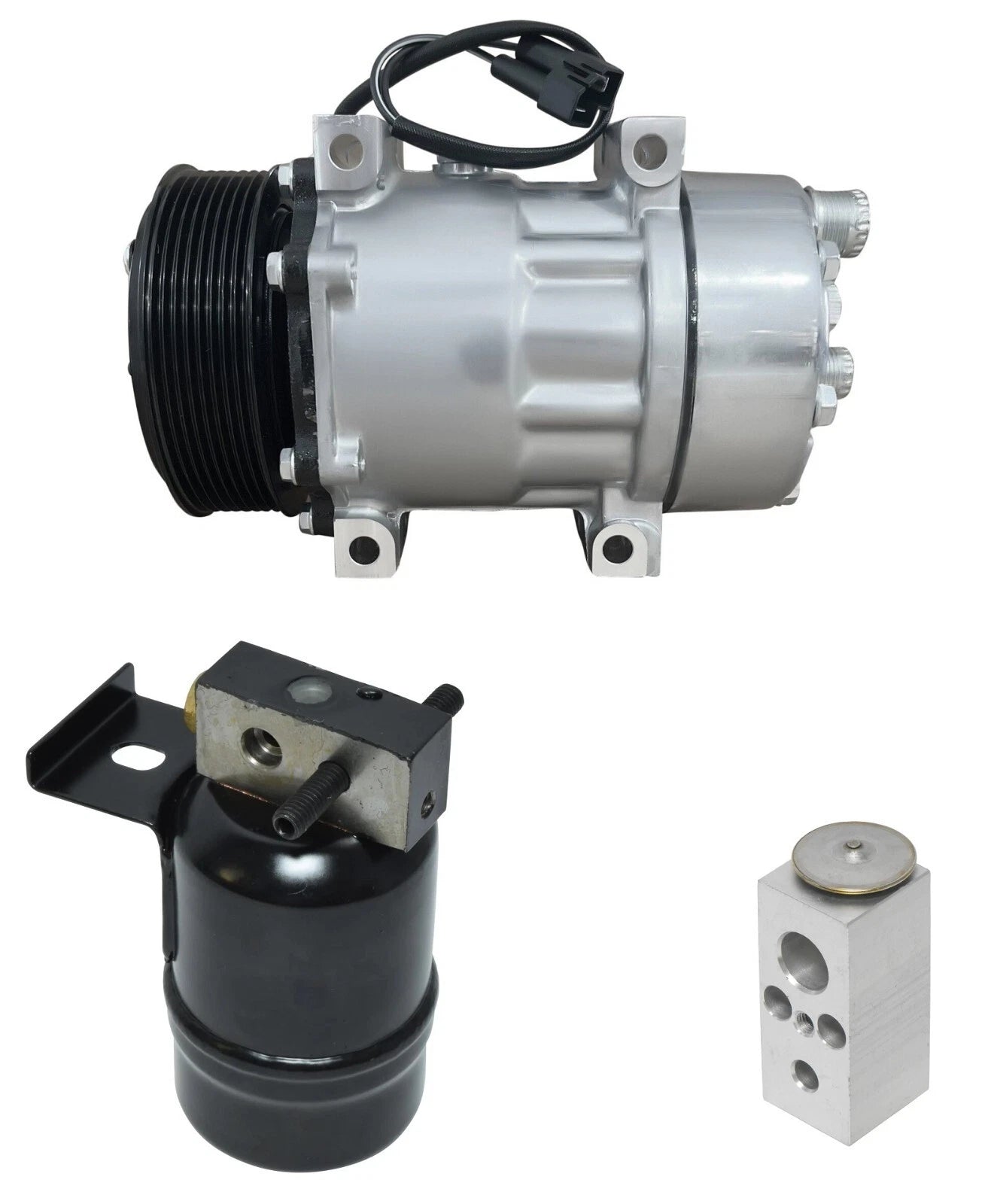AC Compressor Kit Replacement for Dodge W250 5.9L (1992–1993)