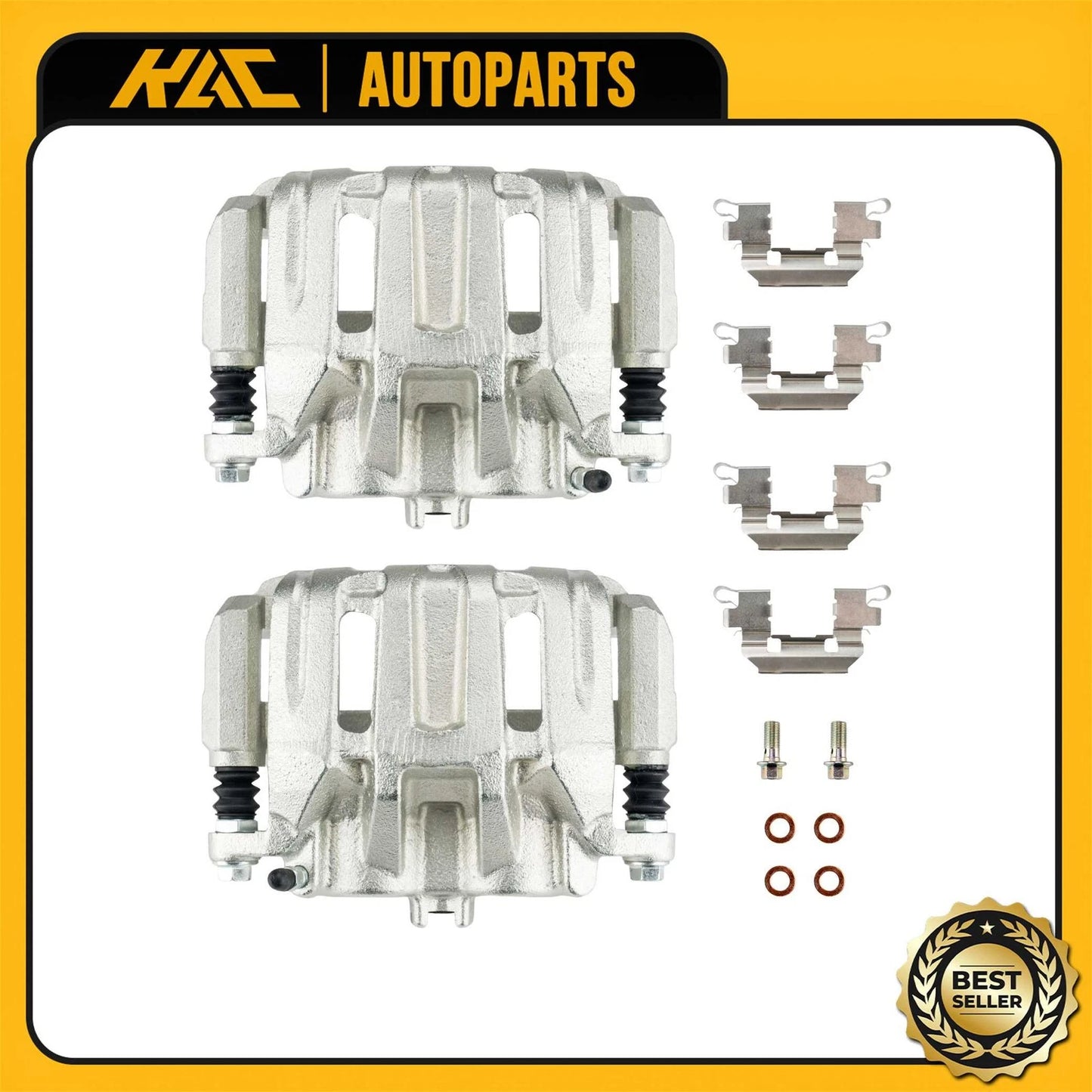2x Brake Caliper with Bracket for Acura RDX Honda CR-V Odyssey (2012–2016)