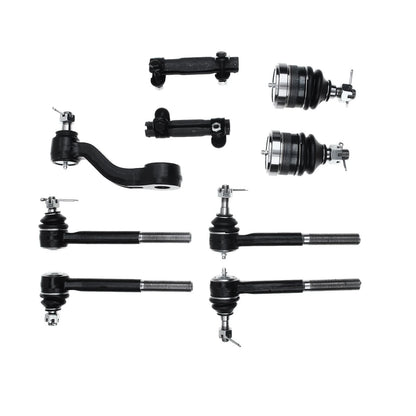 9x Front Tie Rod End with Ball Joint for Chevrolet C1500 Tahoe GMC C3500