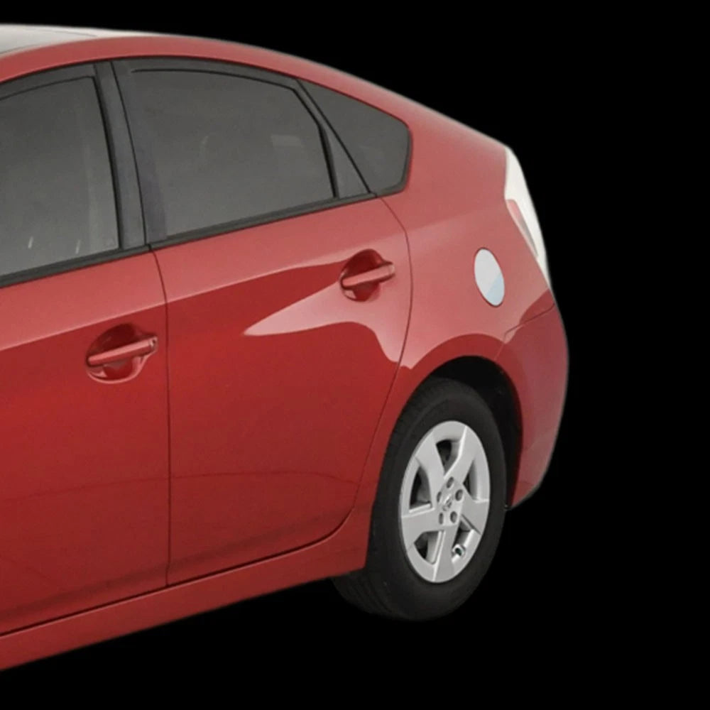 Gas Door Cover Trim Replacement Luxury Stainless Steel for Toyota Prius (2010–2015)