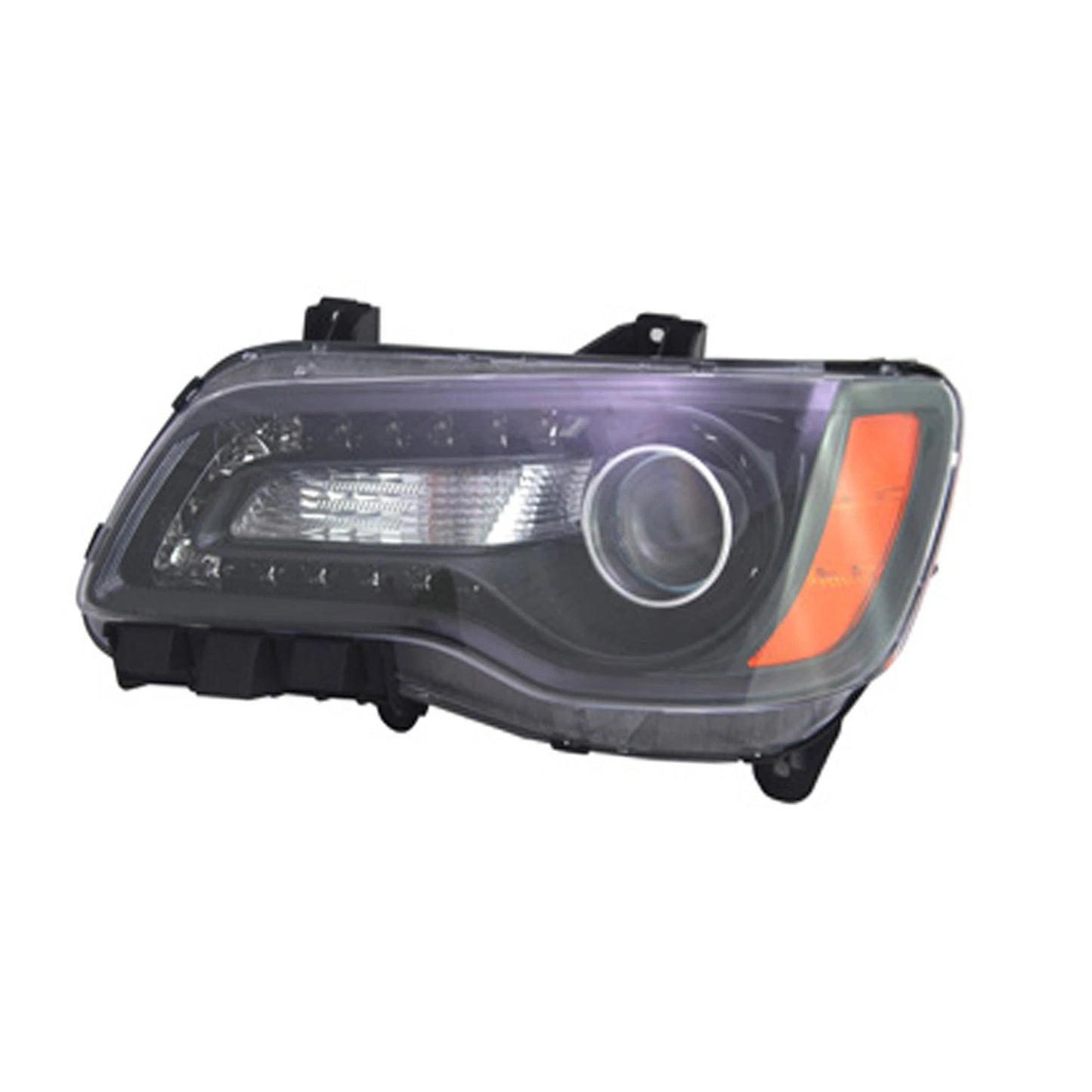 Halogen Headlight Assembly Driver Side Replacement for Ford Ranger (2011–2018)