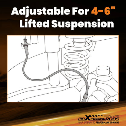 Extended Brake Lines for Chevrolet C10 K10 (1971–1987)