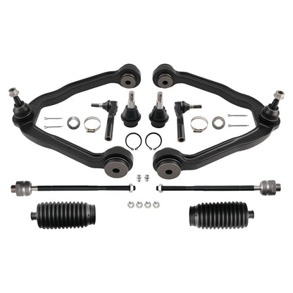 Front Upper Control Arm with Ball Joint & Tie Rod Assembly for Chevy Express 2500 (2015–2017)
