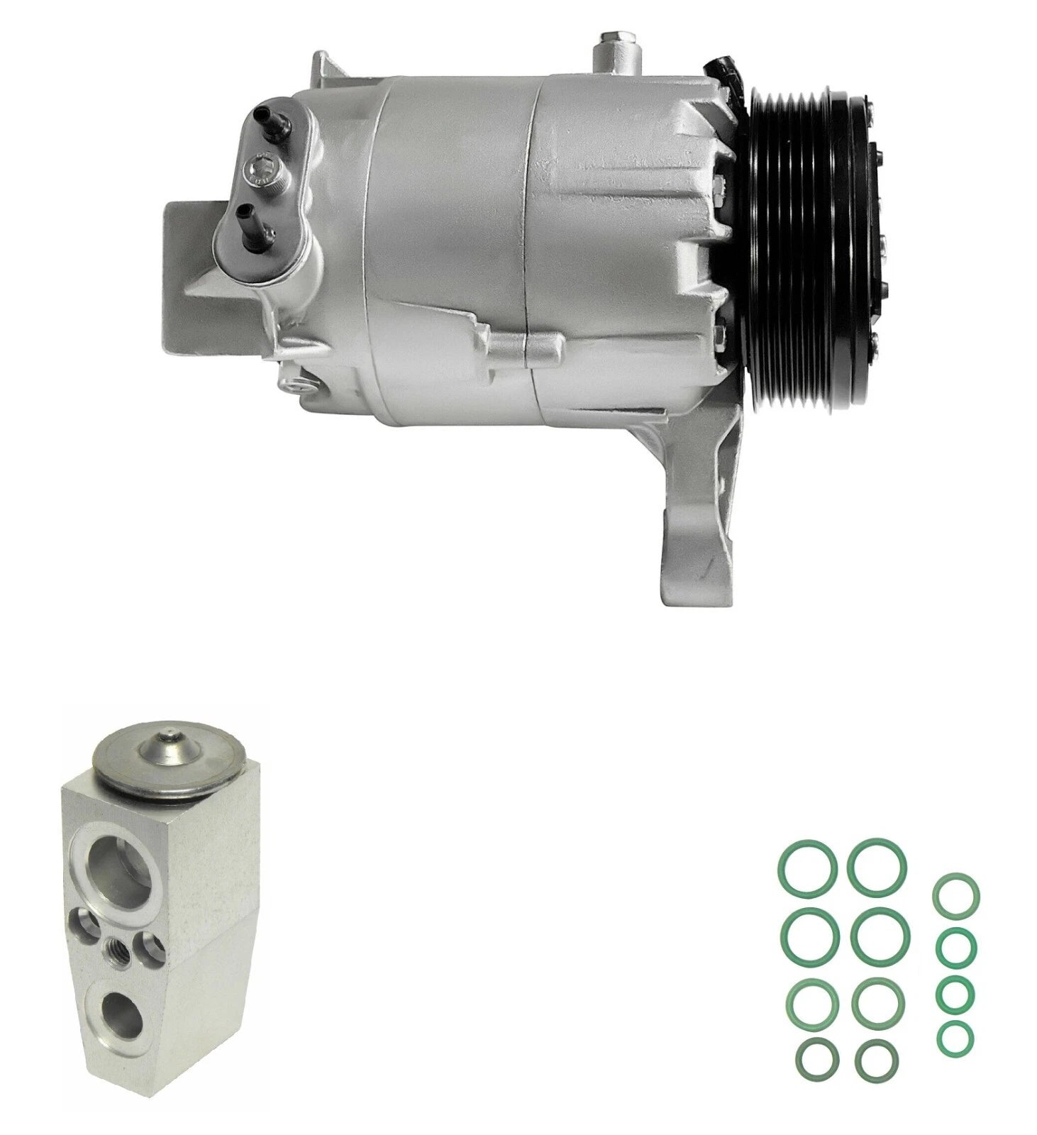 A/C Compressor and Clutch Kit Replacement for Pontiac G6 3.9L (2006)