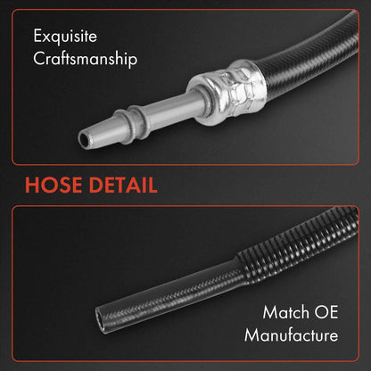 2X Power Steering Pressure & Return Line Hose for Chevy Silverado 1500 (2007–2018)