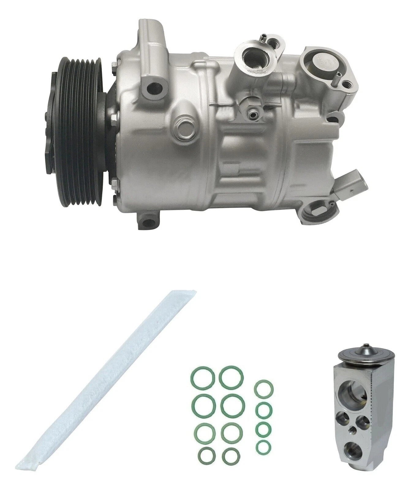 AC Compressor Kit Replacement for Audi A3 Quattro 2.0L (2017–2017)