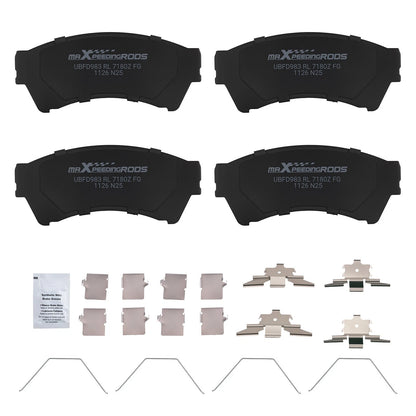 Front Ceramic Brake Pad for Lincoln MKZ/Mercury Milan/Ford Fusion (2010–2012)