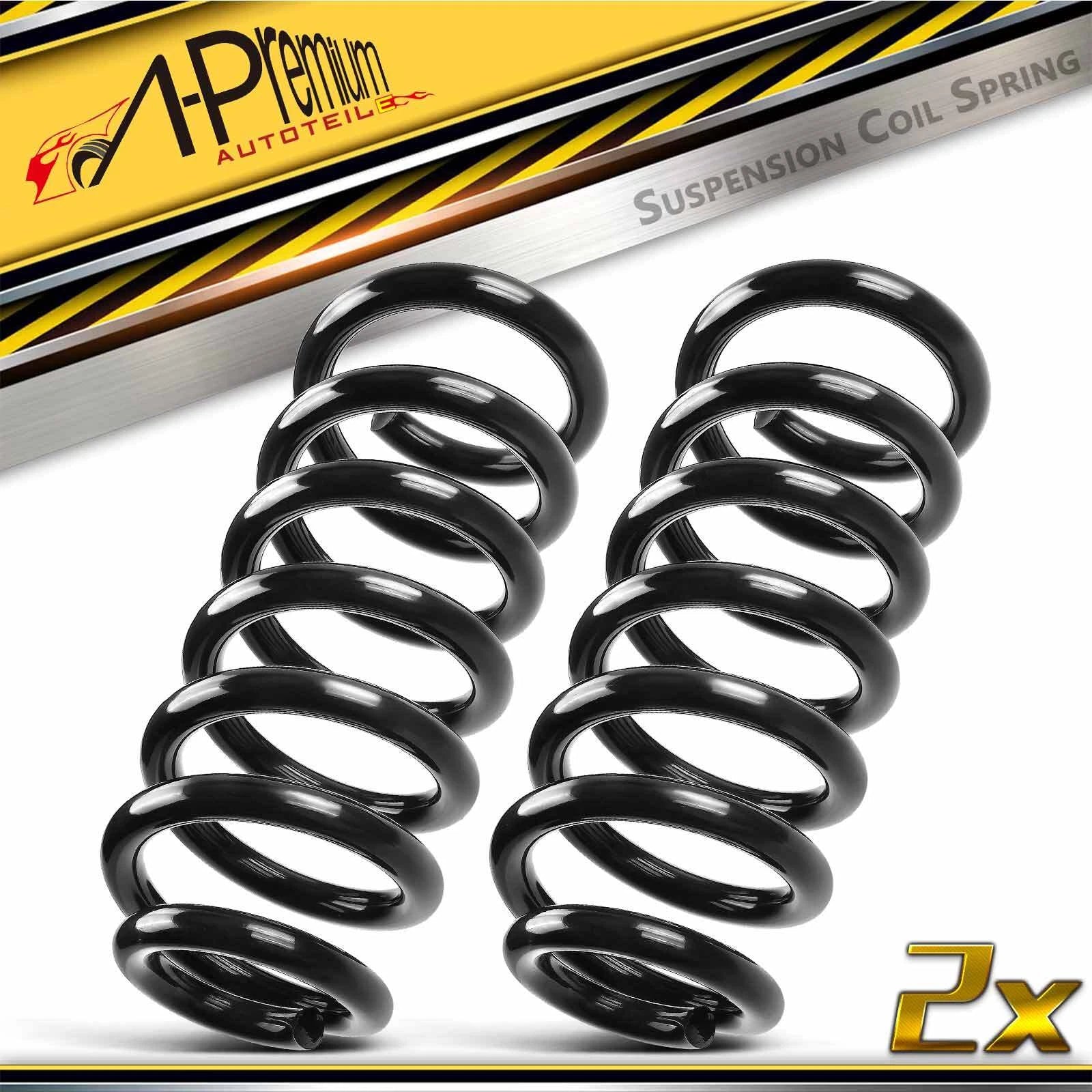 2X Front Coil Springs for Chevy Tahoe Suburban 1500 GMC Yukon (2007–2014)