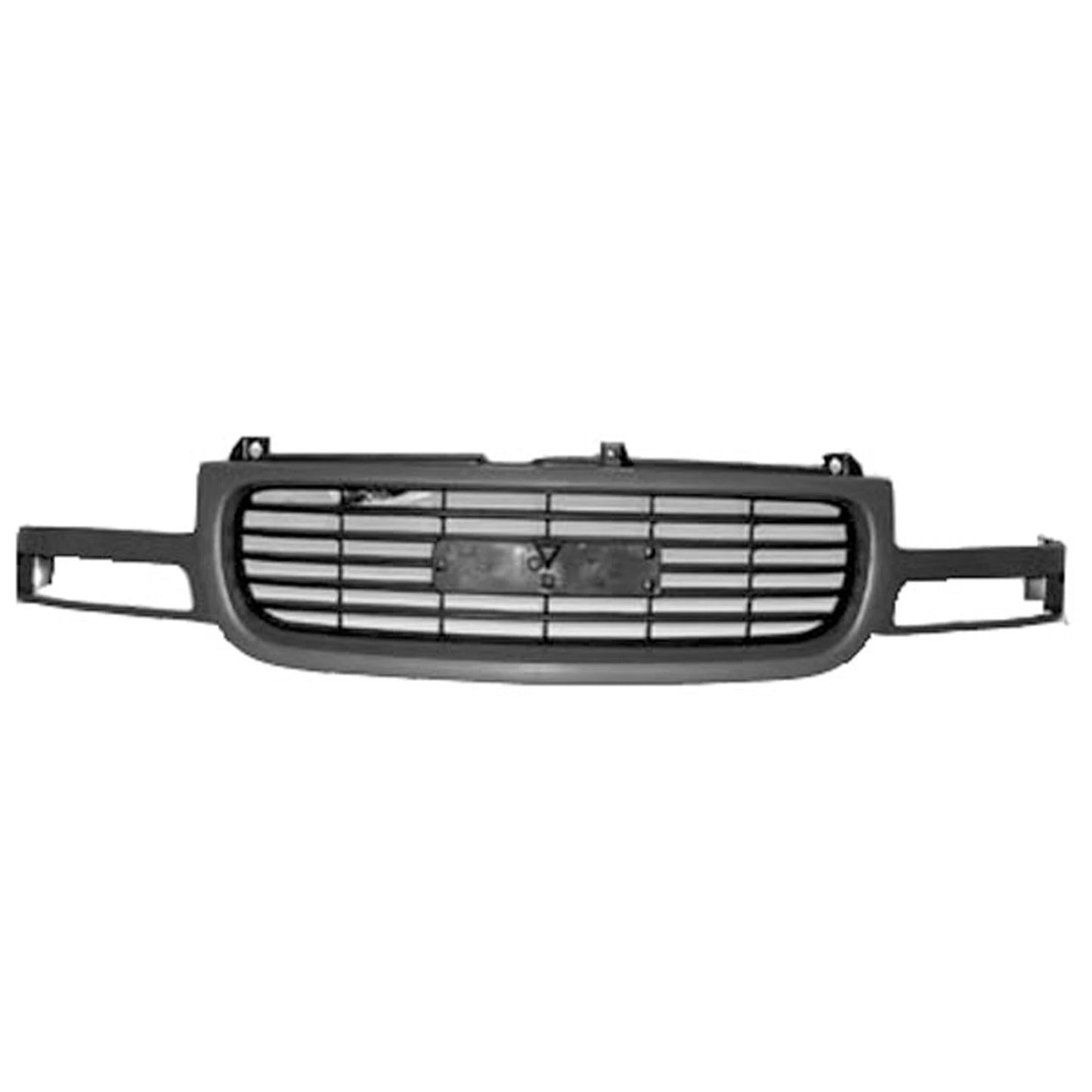 Front Grille Replacement Textured Plastic for Toyota Hilux (2005–2015)