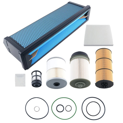Engine Air Filter Kit for Freightliner Cascadia (DD13 DD15 DD16, 2014–2020)