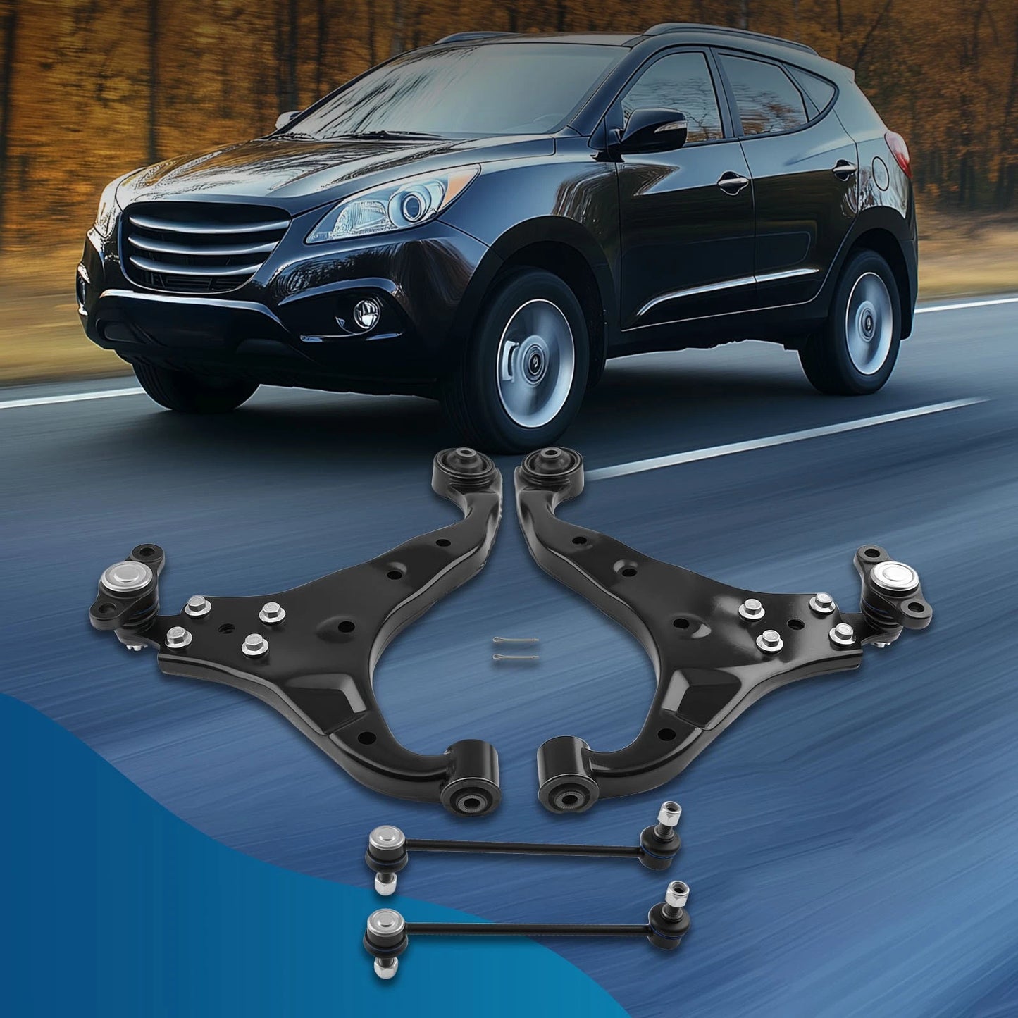 Front Lower Control Arm Ball Joint for Hyundai Tucson (2005–2009)