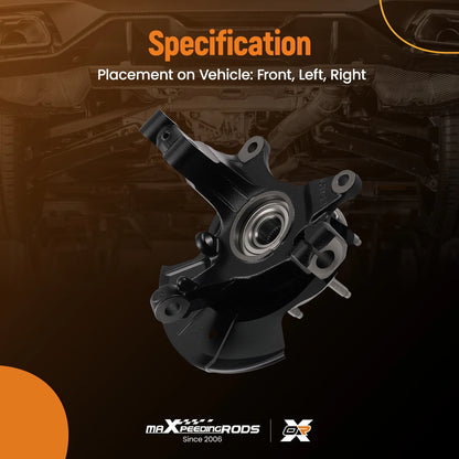 Front Left Right Steering Knuckle Assembly for Ford Edge (2011–2014)
