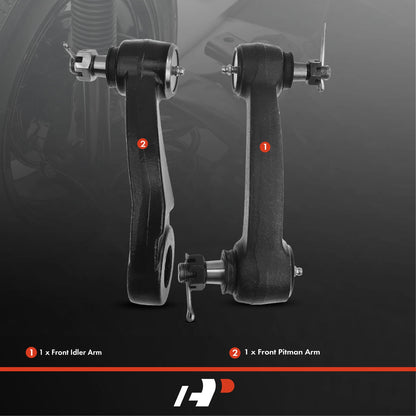 2X Control Arm Link for Chevrolet G10 G20 G30 GMC G1500 G2500 (1983–1995)