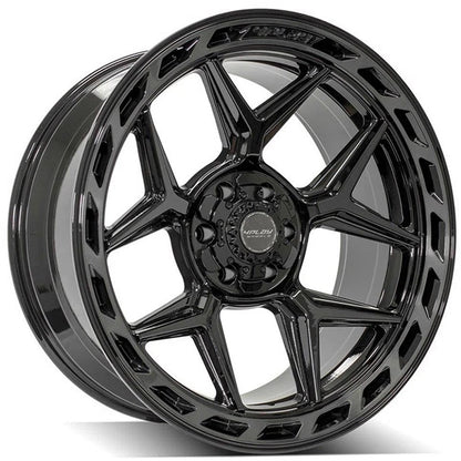 22" Gloss Black Wheel w/Brushed Face for 23 Toyota Land Cruiser - RVO4346