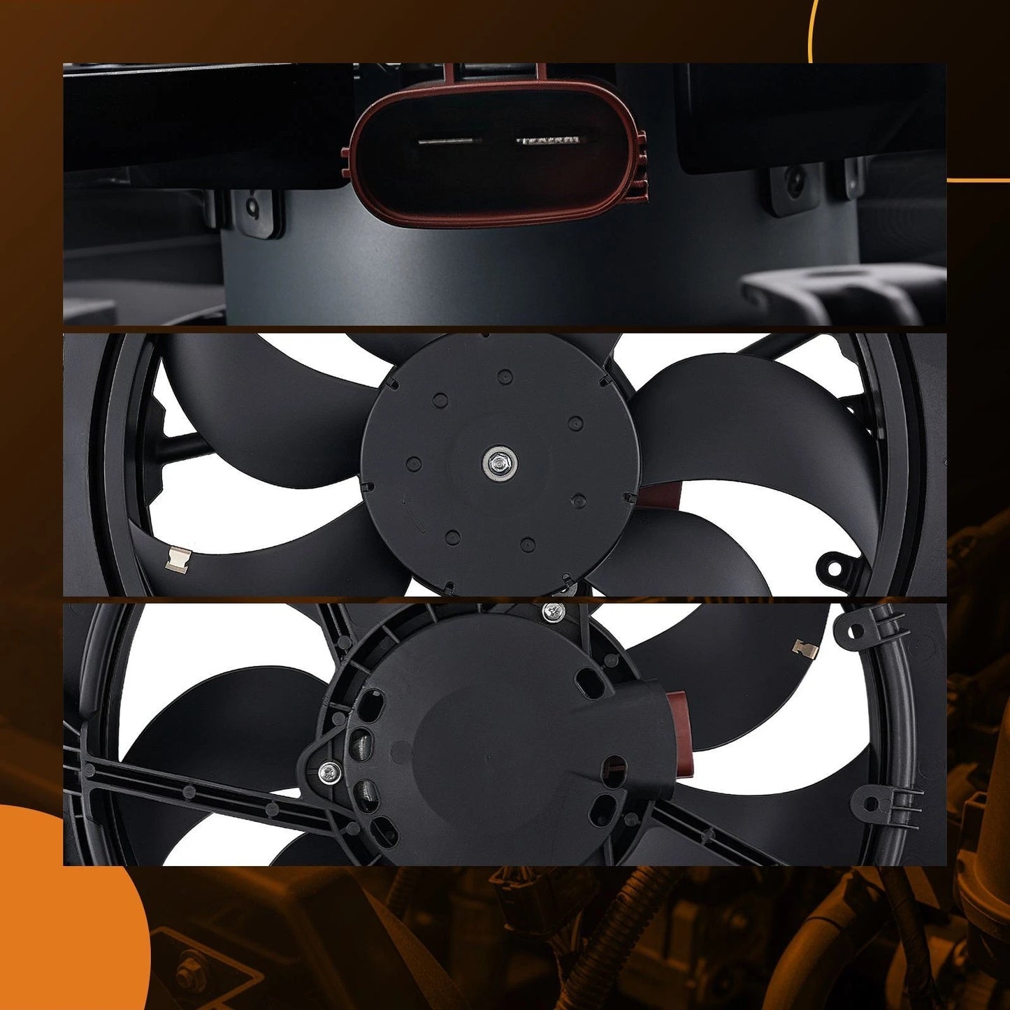 Electric Cooling Fan for Ford EcoSport (2018–2021) 240W