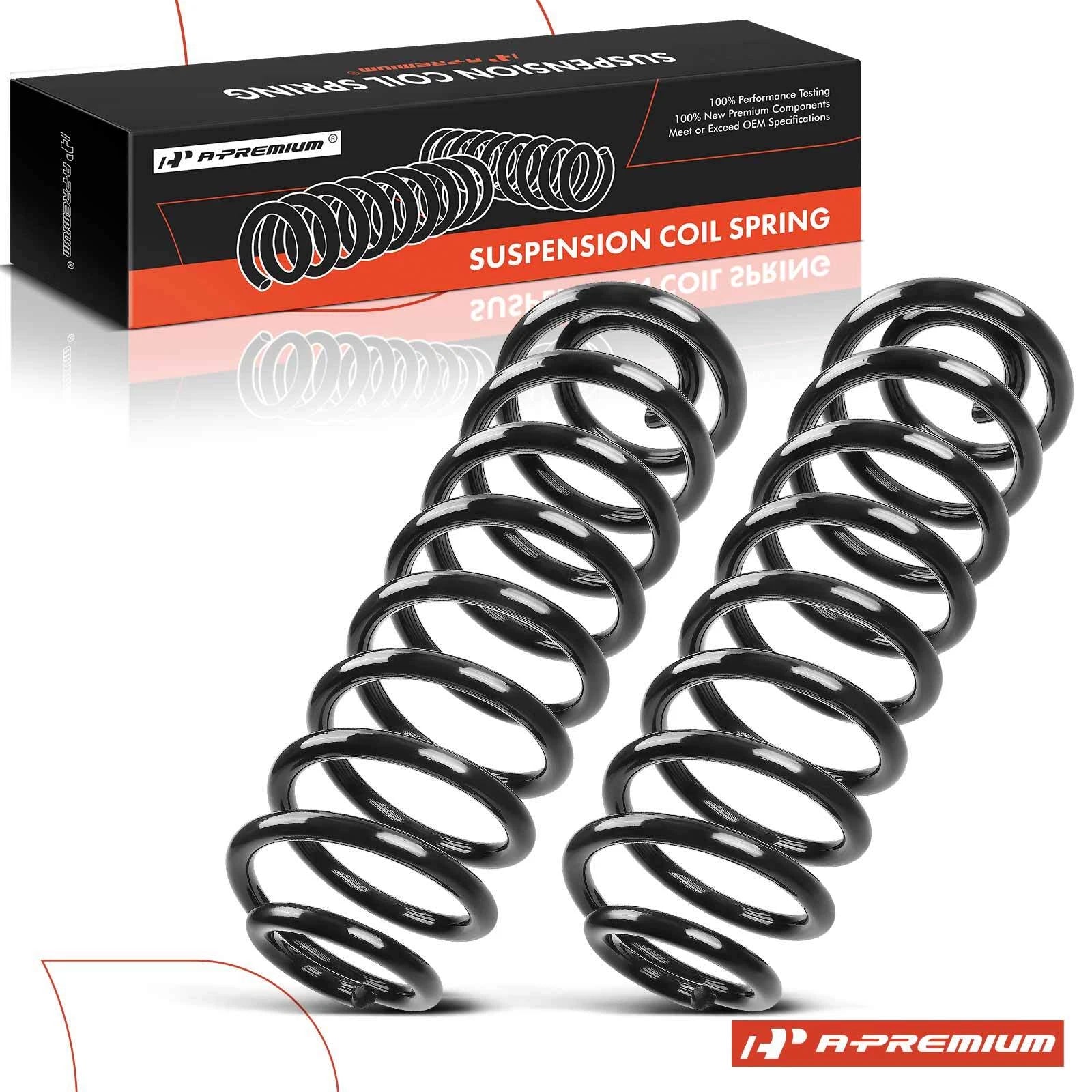 2x Rear Coil Springs for GMC Envoy, Chevy Trailblazer, Isuzu (2002–2009)