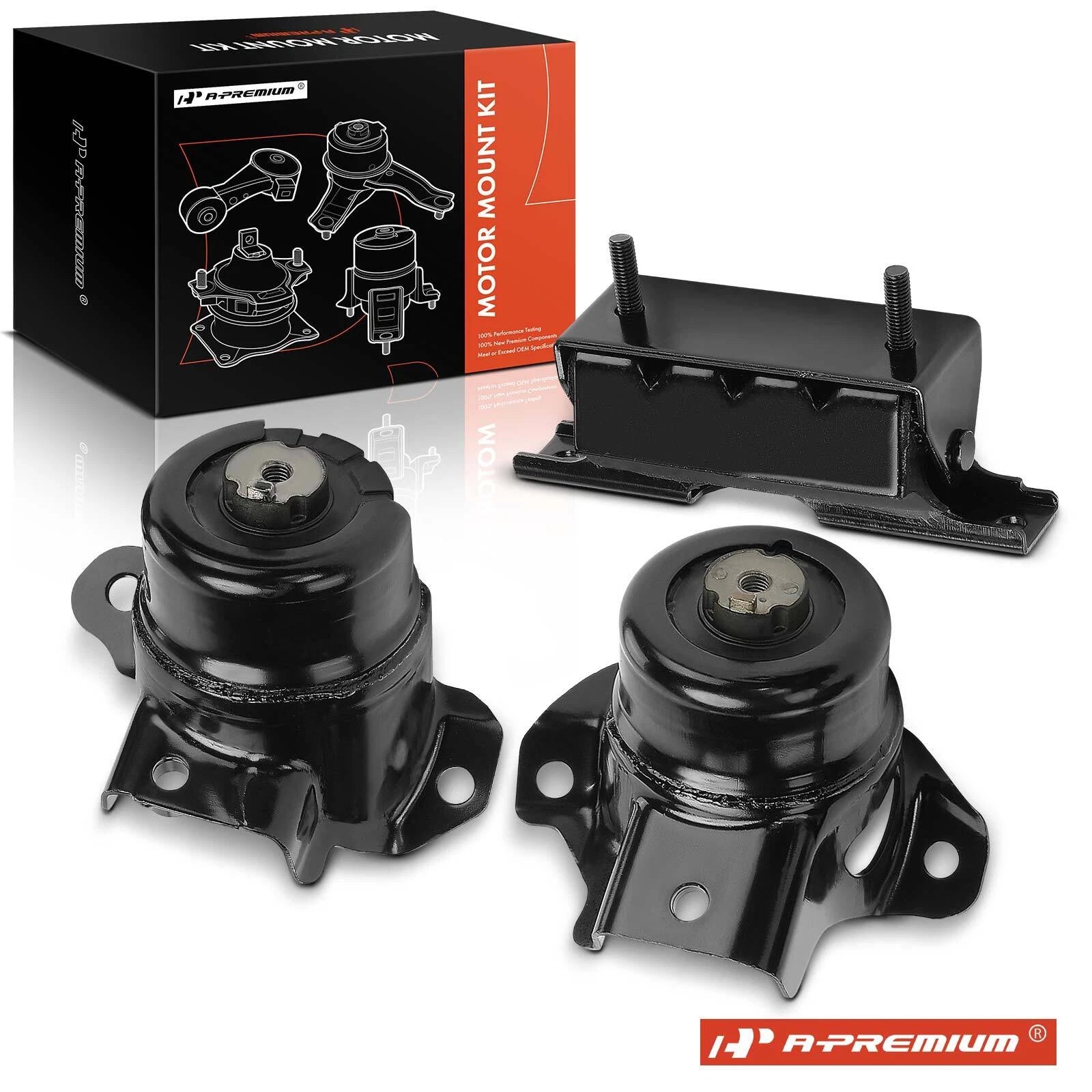 3X Engine Motor & Transmission Mount for Chevy Colorado GMC Canyon (2015–2022)