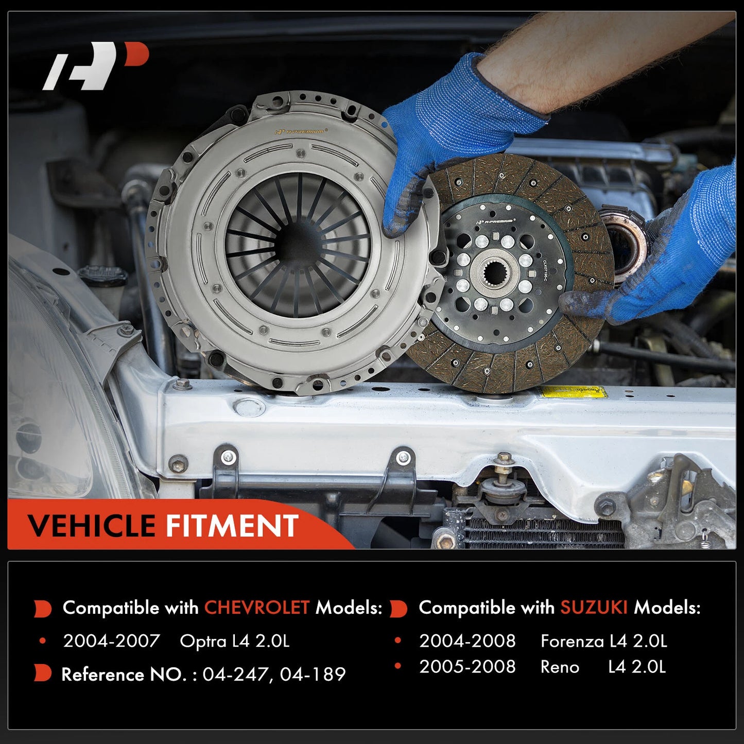Clutch Kit for Suzuki Forenza, Reno (2004–2008)
