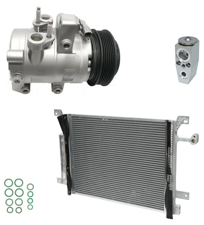 AC Compressor Kit With Condenser for Ford Mustang 5.0L (2013–2014)