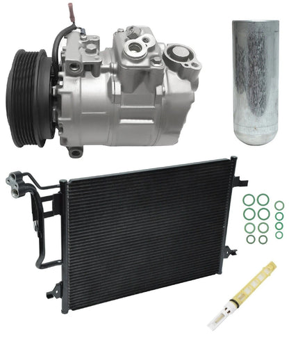 AC Compressor Kit With Condenser for Volkswagen Passat 2.8L (2001–2005)