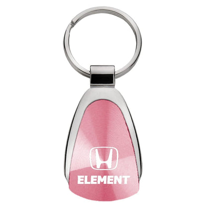 Pink Teardrop Keychain - Officially Licensed for Honda Element