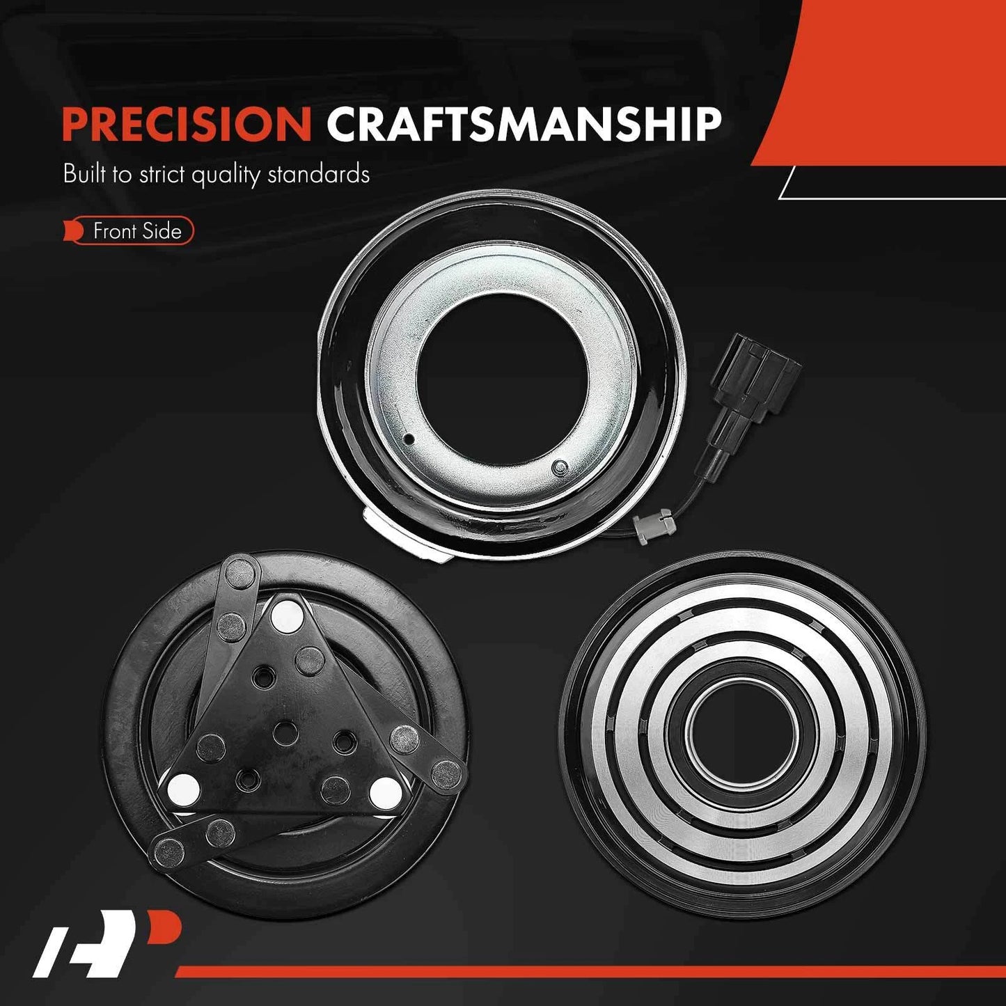 A/C Compressor Clutch Kit for Chevy Equinox Malibu Impala GMC (2016–2017)