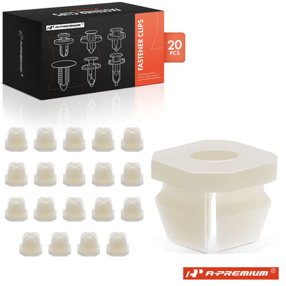20Pcs Nylon Front Light Retainer Clips for Chevy GMC Buick