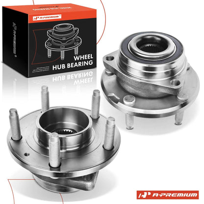 2X Rear Wheel Hub & Bearing Assembly for Chevrolet Corvette (2014–2019)