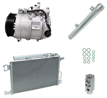 AC Compressor Kit With Condenser for Mercedes CLK63 AMG 6.3L (2007–2007)