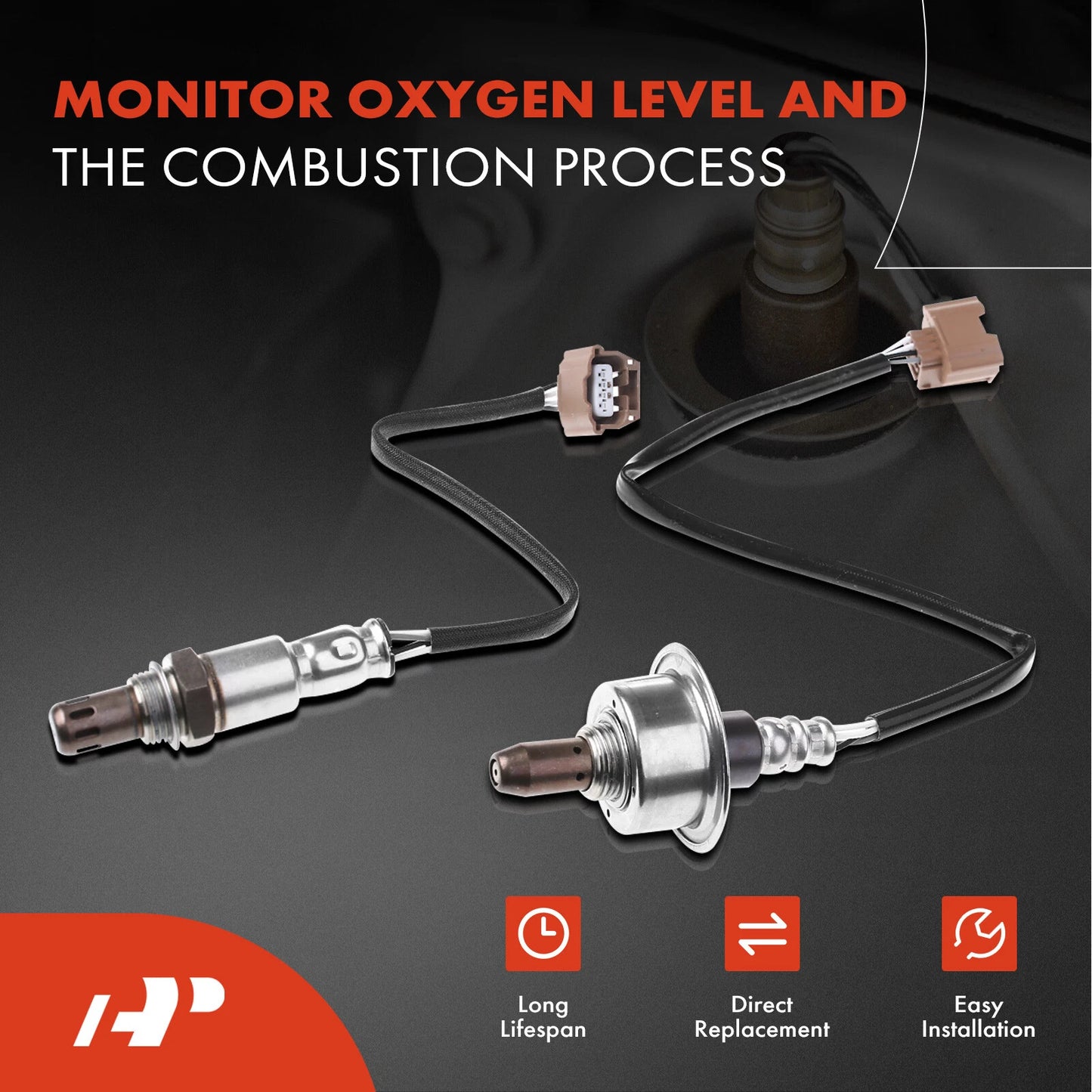 2X O2 Oxygen Sensors for Nissan NV200 (2013–2021)