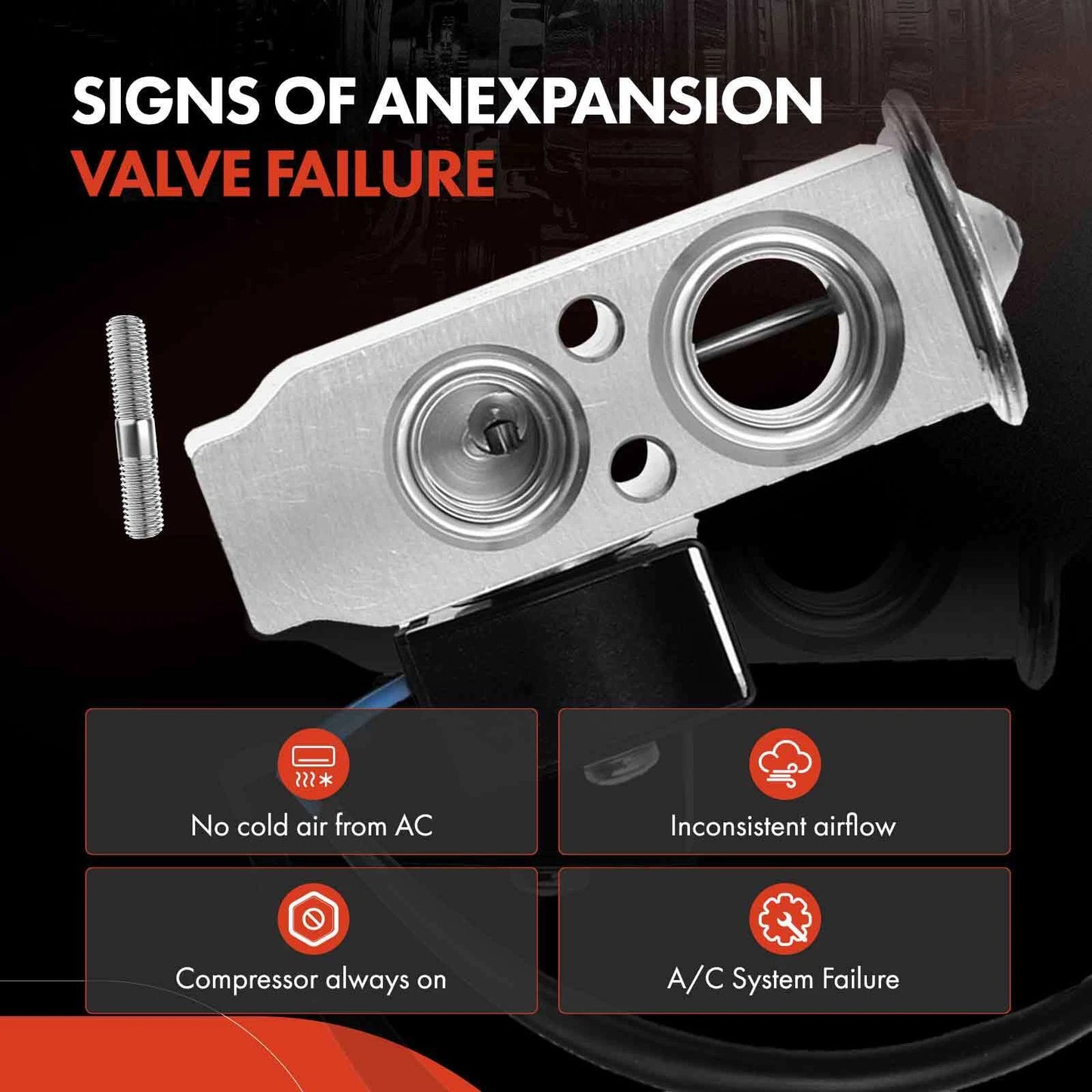 A/C Expansion Valve for Mercedes-Benz GL320 GL550 GL63 AMG (2008–2013)