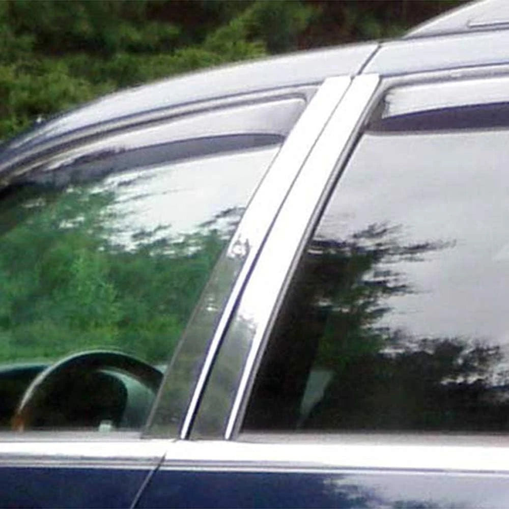 Luxury FX Chrome Pillar Post Trim 4pc for 2004–2009 Cadillac SRX
