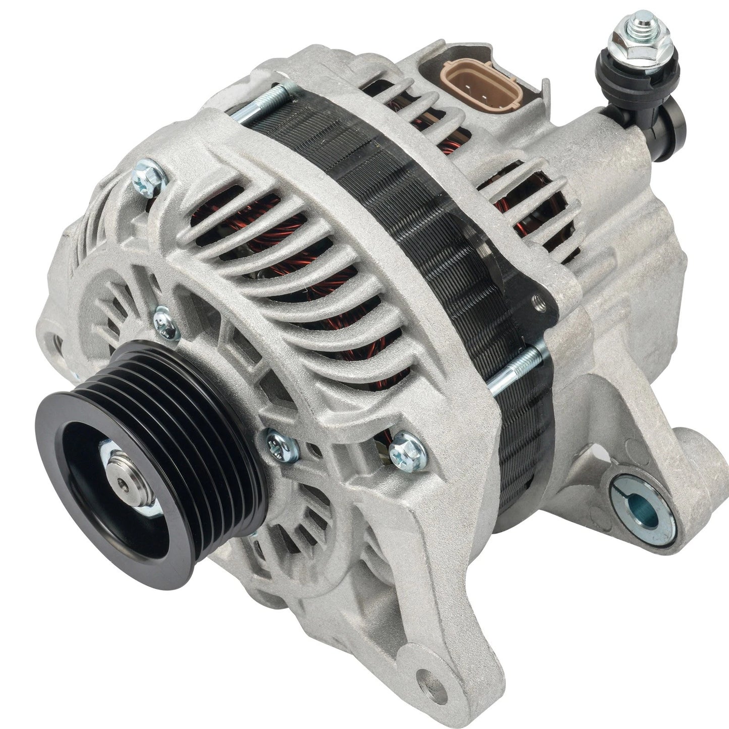 90A 12V 6-Groove Alternator for 2011–2014 Mazda 2 (11578N)