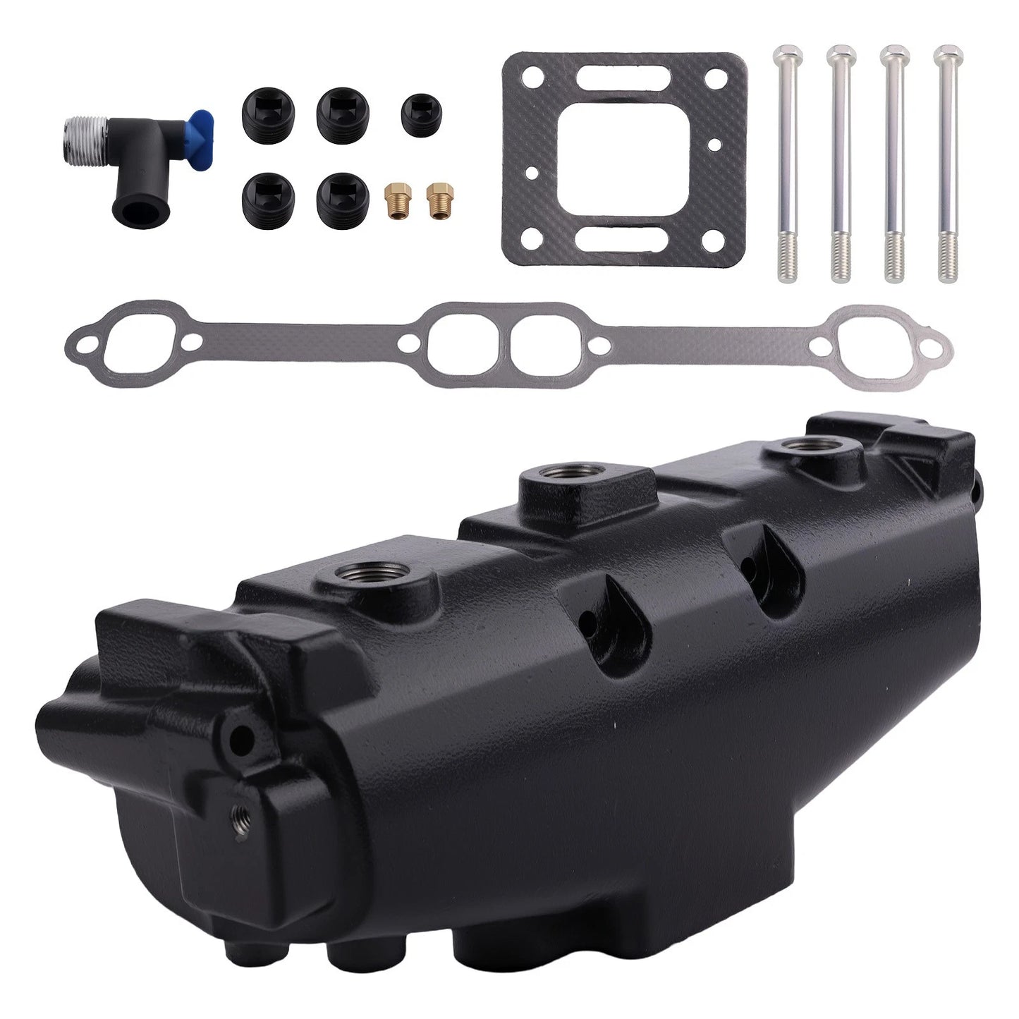 Exhaust Manifold Kit for Mercruiser 5.0L 5.7L V8 (1981–1990)