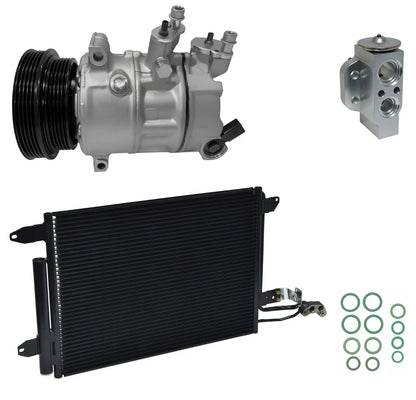 A/C Compressor Kit with Condenser for Volkswagen Golf 2.5L (2013–2013)