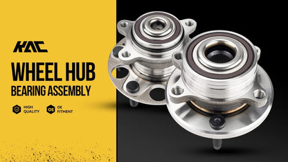 2 Rear Wheel Hub Bearings for Toyota Echo Scion XA XB (2000–2006)