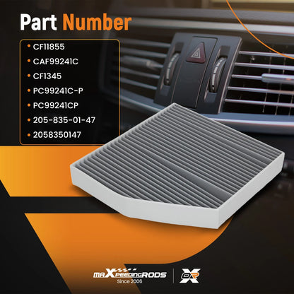 Activated Carbon Air Filter for Mercedes-Benz G500 G550 (2019–2023)