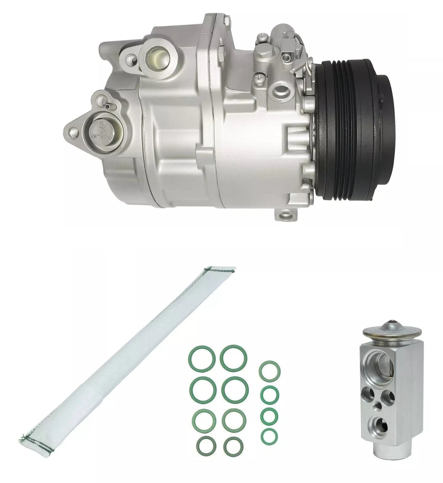 AC Compressor Kit Replacement for BMW X5 3.0L (2003–2006)
