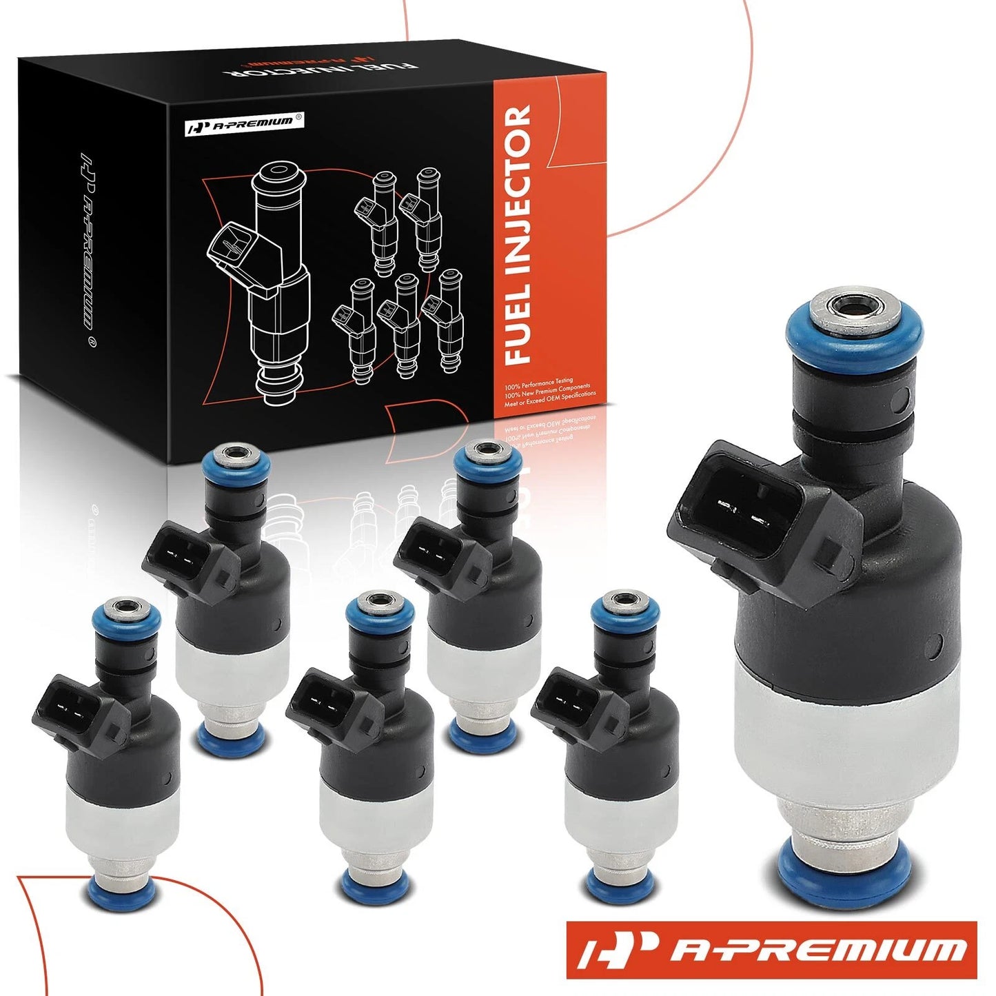 6x Fuel Injectors for Chevy Camaro (1985–1988, 1990–1992) & Buick Regal (1988–1993)
